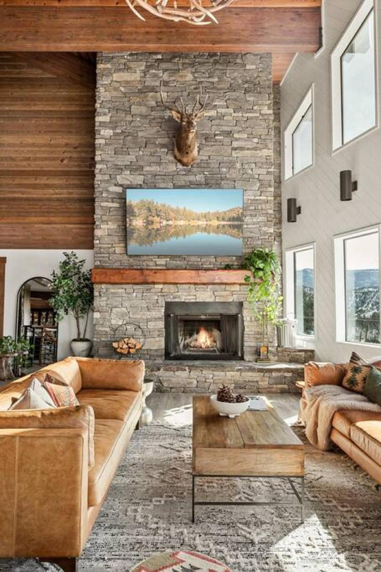 Steel Pine Lodge A Rustic Mountain Retreat Views Baldwin Lake Eksteriør bilde